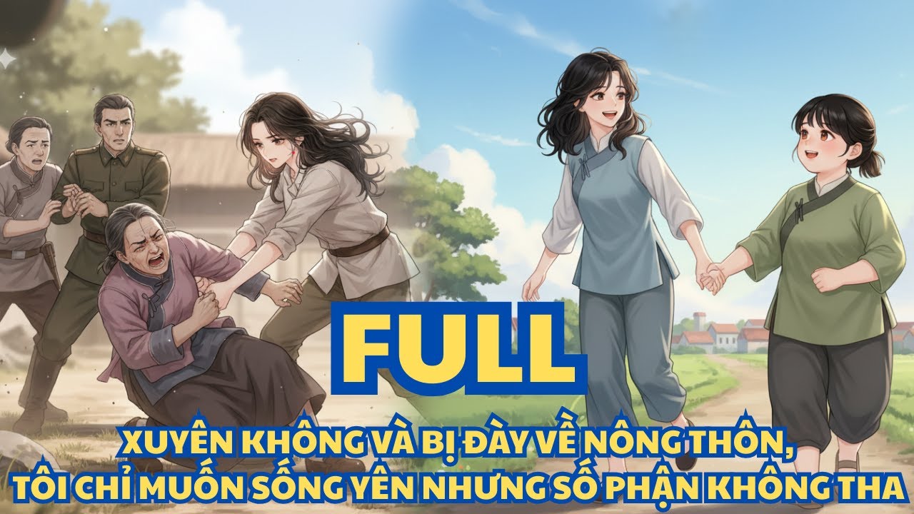 XUYÊN KHÔNG VÀ BỊ ĐÀY VỀ NÔNG THÔN, TÔI CHỈ MUỐN SỐNG YÊN NHƯNG SỐ PHẬN KHÔNG THA thumbnail