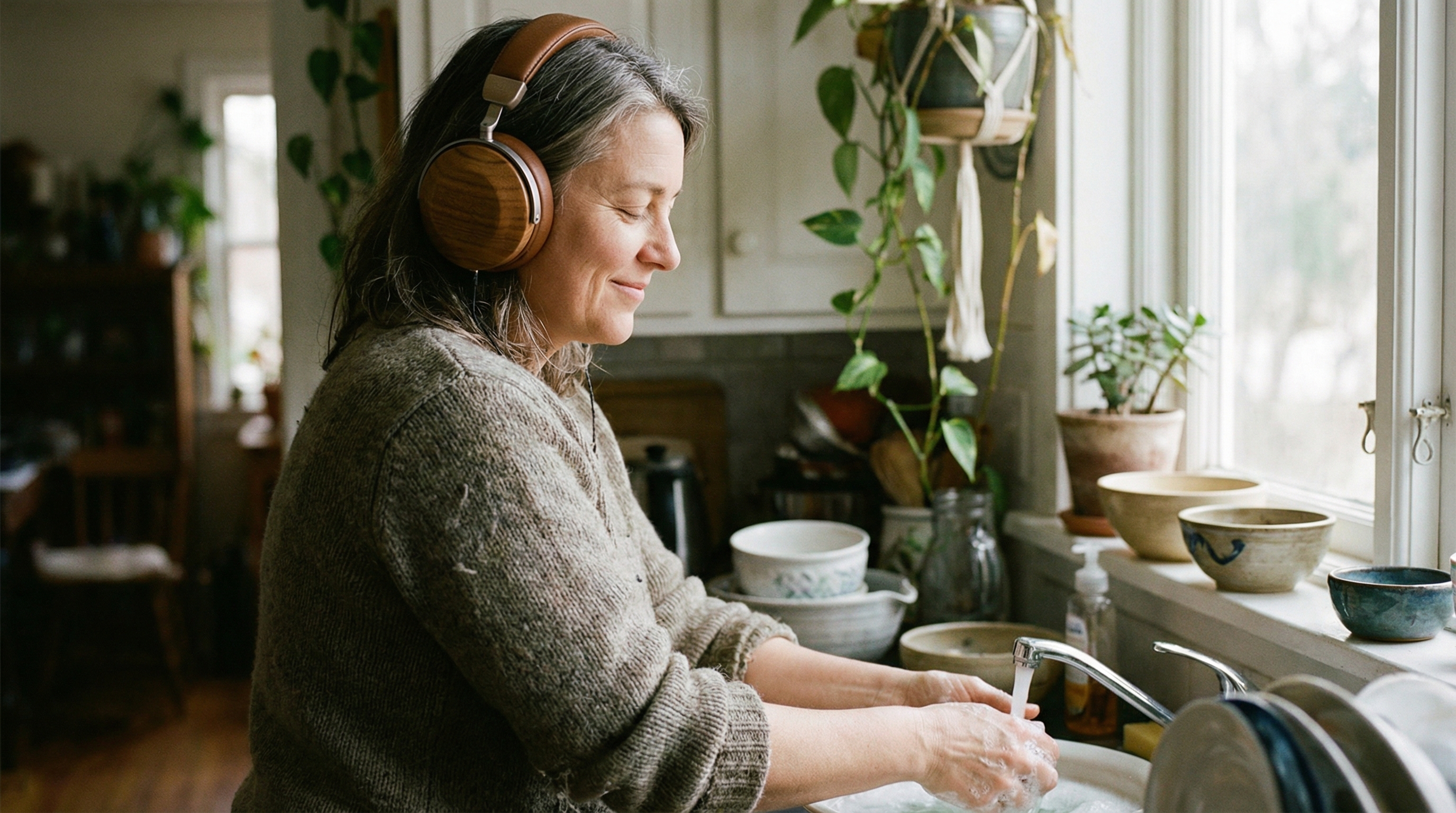 Nghe truyện audio trong nhịp sinh hoạt hàng ngày