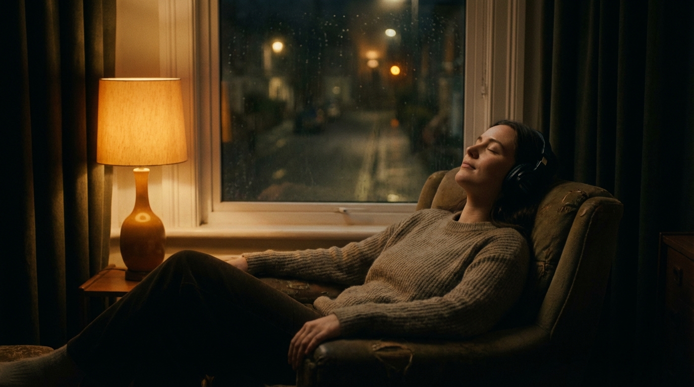 Nghe truyện audio nhiều có mệt não không? 1 Người nghe truyện audio trong không gian yên tĩnh, thư giãn
