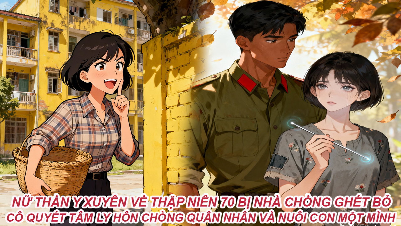 NỮ THẦN Y XUYÊN VỀ NĂM 70 BỊ NHÀ CHỒNG GHÉT BỎ CÔ QUYẾT TÂM LY HÔN CHỒNG QUÂN NHÂN VÀ TỰ NUÔI CON thumbnail