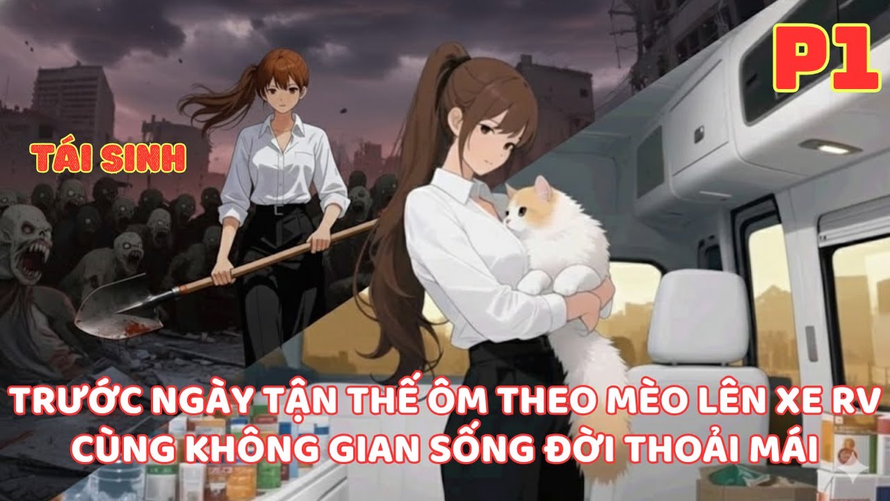 TÁI SINH TRƯỚC TẬN THẾ TÔI ÔM THEO MÈO YÊU LÊN CHIẾC XE RV CÙNG KHÔNG GIAN SỐNG CUỘC ĐỜI THOẢI MÁI thumbnail