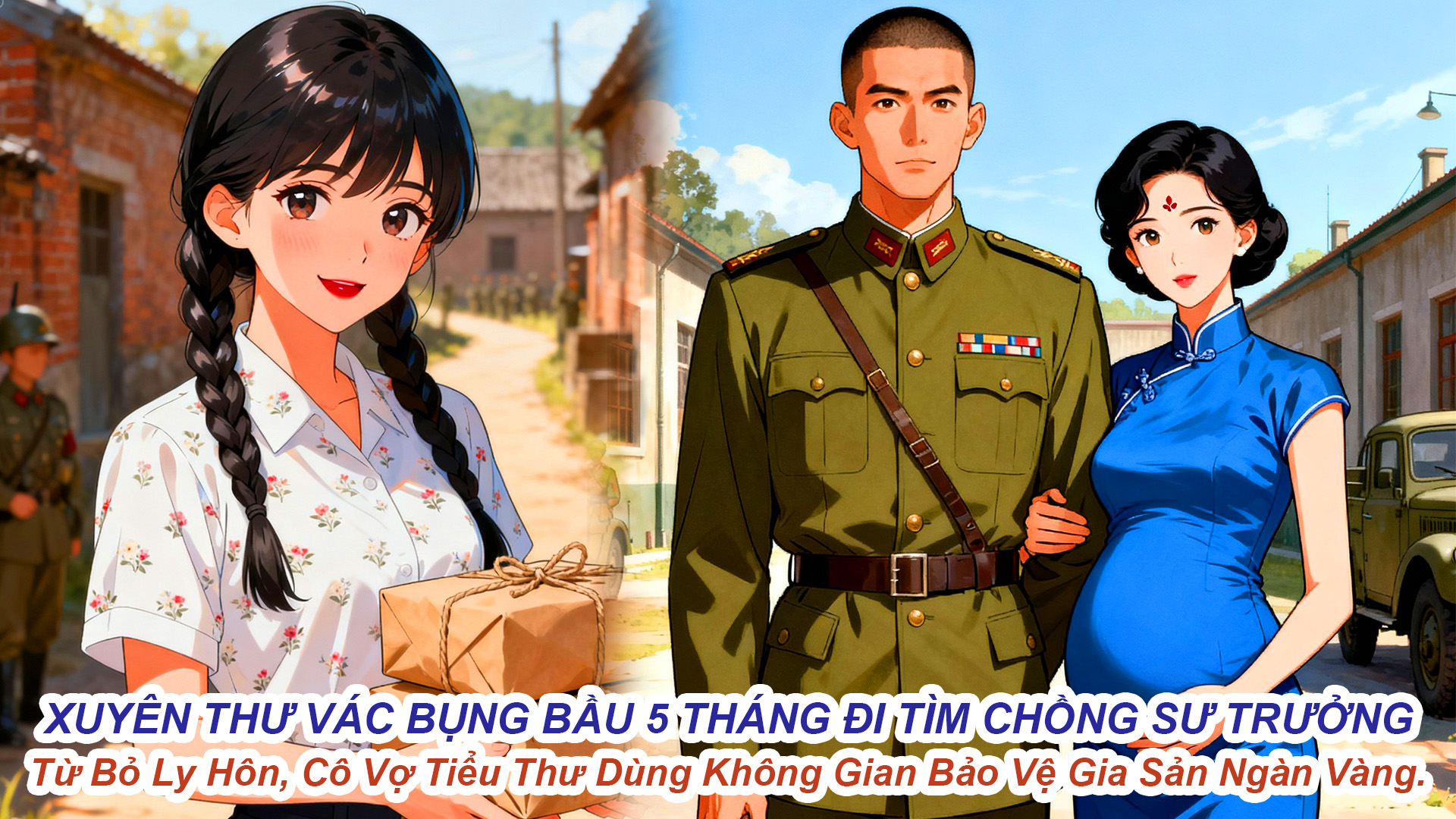 CÔ GÁI XUYÊN KHÔNG VÀO MỘT CUỐN TIỂU THUYẾT THẬP NIÊN 60 TRỞ THÀNH NỮ PHỤ PHÁO HÔI QUYẾT TÂM THAY ĐỔI KẾT CỤC BI THẢM thumbnail