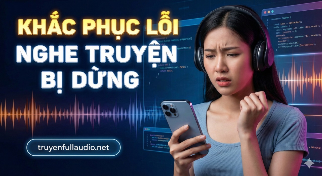 🎧 Hướng Dẫn Chi Tiết: Khắc Phục Lỗi Nghe Truyện Bị Dừng Giữa Chừng Trên Truyenfullaudio.net thumbnail