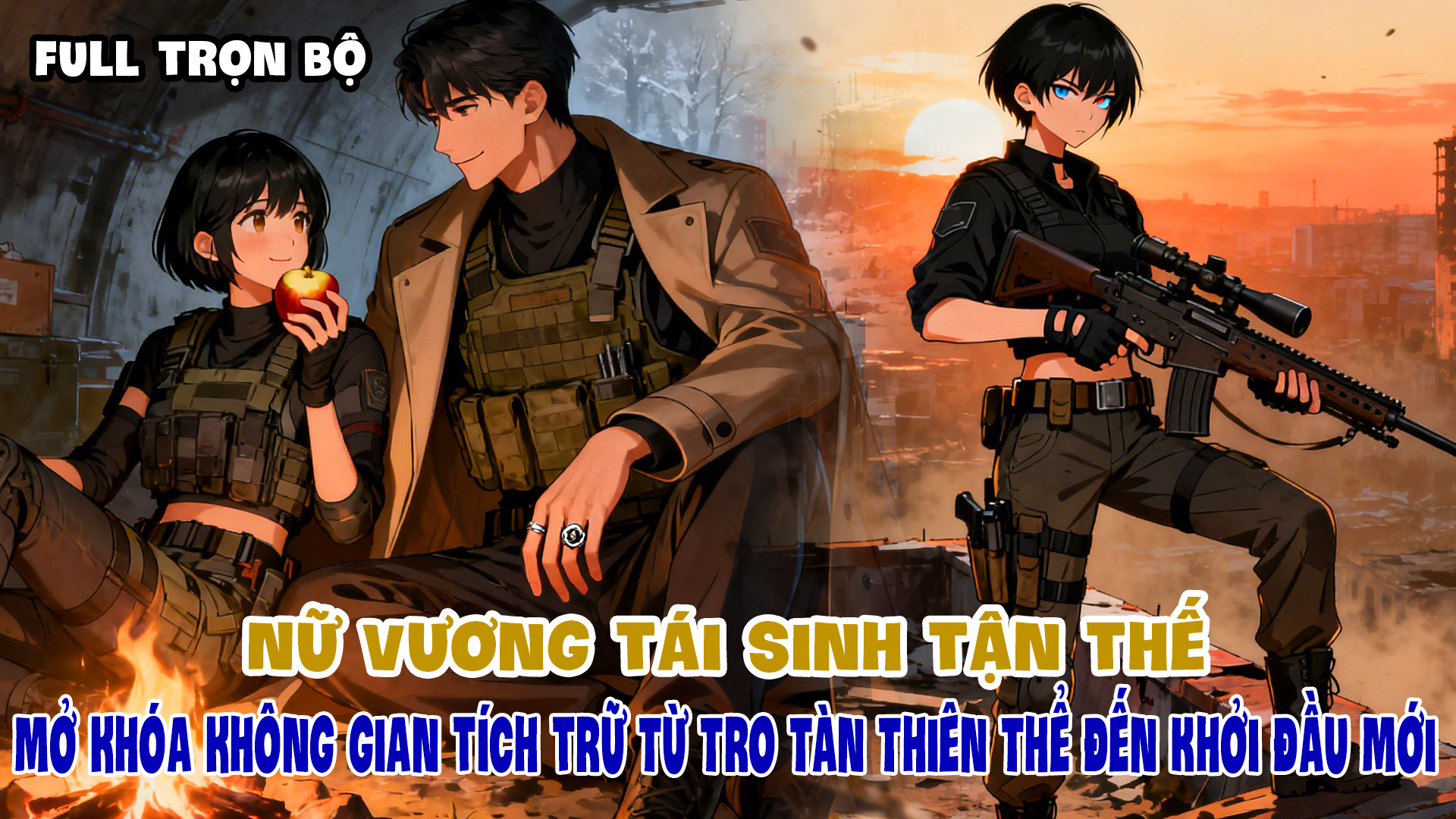 Nữ Vương Tái Sinh Tận Thế Mở Khóa Không Gian Tích Trữ Từ Tro Tàn Đến Thiên Thể Khởi Đầu Mới thumbnail