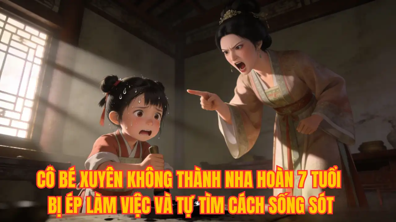 CÔ BÉ XUYÊN KHÔNG THÀNH NHA HOÀN 7 TUỔI, BỊ ÉP LÀM VIỆC VÀ TỰ TÌM CÁCH SỐNG SÓT thumbnail