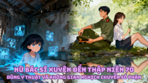 Nữ Bác Sĩ Xuyên Đến thập Niên 70: Dùng Y Thuật Và Không Gian Nghịch Chuyển Số Phận cover