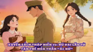 XUYÊN SÁCH THẬP NIÊN 70: NỮ ĐẠI LÃO TỪ TẬN THẾ HÓA THÂN “ÁC NỮ” cover