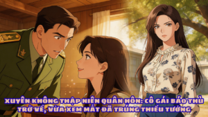 XUYÊN KHÔNG THẬP NIÊN QUÂN HÔN: CÔ GÁI BÁO THÙ TRỞ VỀ, VỪA XEM MẮT ĐÃ TRÚNG THIẾU TƯỚNG cover