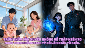 Trùm Thủy Sản Xuyên Không Về Thập Niên 70: Mang Theo Không Gian Tỷ Đô Làm Giàu Từ Biển cover