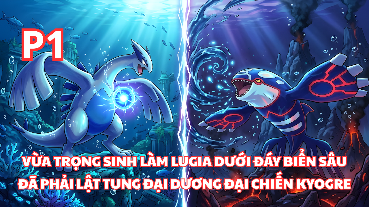 Pokemon Fanfic: Tôi Trọng Sinh Thành Lugia, Lật Tung Đại Dương Đại Chiến Với Thần Biển Kyogre thumbnail