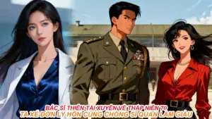 Bác Sĩ Thiên Tài Xuyên Về Thập Niên 70 Ta Xé Đơn Ly Hôn Cùng Chồng Sĩ Quan Làm Giàu cover