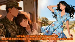 Nữ Bác Sĩ Xuyên Về Thập Niên 70 Bị Ép gả Thay Chị Họ Không Ngờ Lấy Được Chồng Quân Nhân cover
