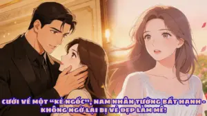 CƯỚI VỀ MỘT “KẺ NGỐC”, NAM NHÂN TƯỞNG BẤT HẠNH – KHÔNG NGỜ LẠI BỊ VẺ ĐẸP LÀM MÊ! cover