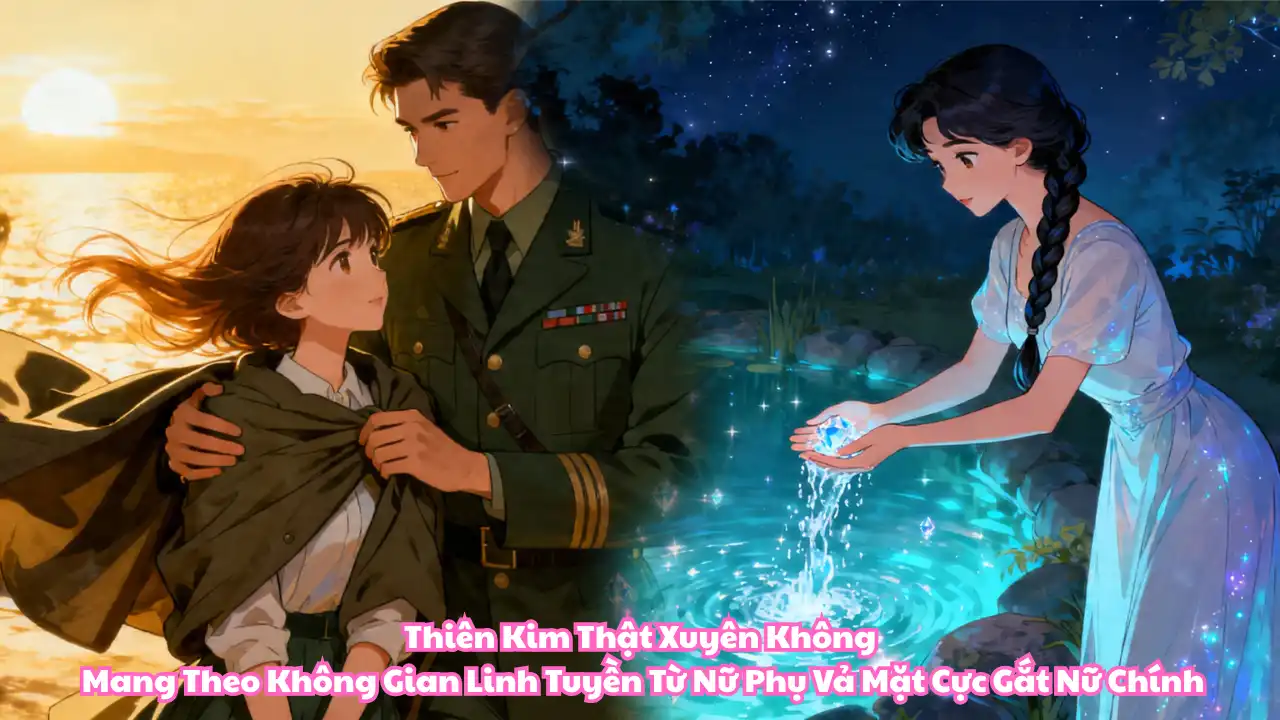 Thiên Kim Thật Xuyên Không: Mang Theo Không Gian Linh Tuyền Từ Nữ Phụ Vả Mặt Cực Gắt Nữ Chính thumbnail