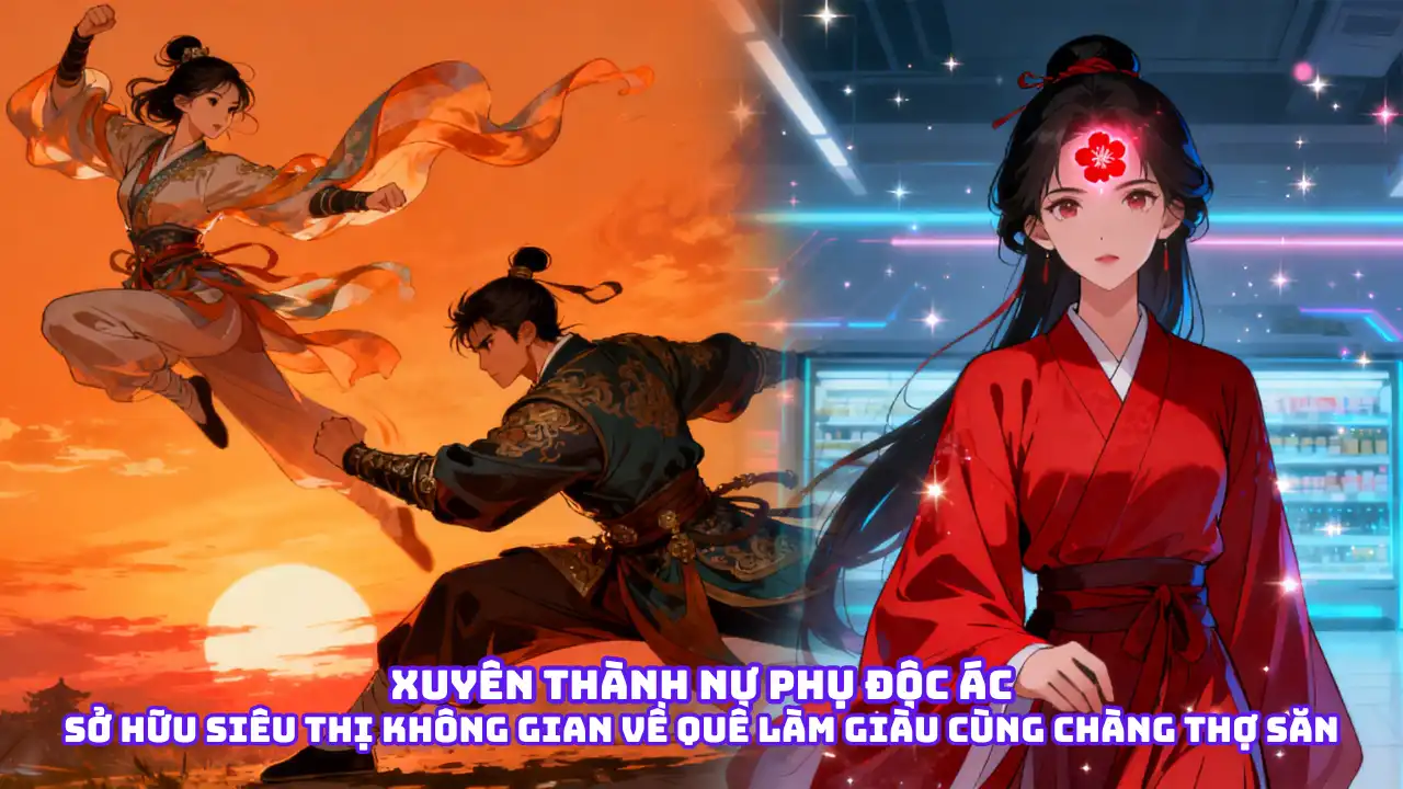 Xuyên Thành Nữ Phụ Độc Ác: Sở Hữu Siêu Thị Không Gian Về Quê Làm Giàu Cùng Chàng Thợ Săn thumbnail