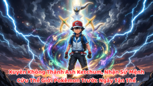 Xuyên Không Thành Ash Ketchum Nhận Sứ Mệnh Cứu Thế Giới Pokémon Trước Ngày Tận Thế cover