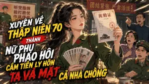 Xuyên Về Thập Niên 70 Thành Nữ Phụ Pháo Hôi Cầm Tiền Ly HÔn Ta Vả Mặt Cả Nhà Chồng cover