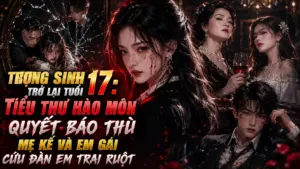 TRỌNG SINH TRỞ LẠI TUỔI 17: TIỂU THƯ HÀO MÔN QUYẾT BÁO THÙ MẸ KẾ VÀ EM GÁI CỨU ĐÀN EM TRAI RUỘT cover