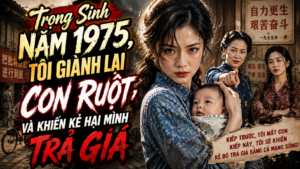 Trọng Sinh Đêm Sinh Con, Tôi Vạch Trần Âm Mưu Tráo Con Và Báo Thù Cả Nhà Chồng cover