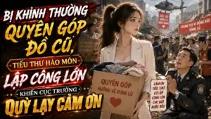 BỊ KHINH THƯỜNG QUYÊN GÓP ĐỒ CŨ, TIỂU THƯ HÀO MÔN LẬP CÔNG LỚN KHIẾN CỤC TRƯỞNG QUỲ LẠY CẢM ƠN cover