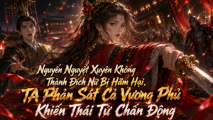 NGUYÊN NGUYỆT XUYÊN KHÔNG THÀNH ĐÍCH NỮ BỊ HÃM HẠI, TA PHẢN SÁT CẢ VƯƠNG PHỦ KHIẾN THÁI TỬ CHẤN ĐỘNG cover