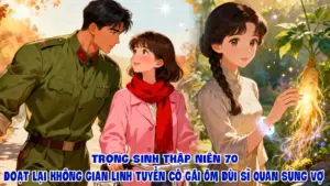 Trọng Sinh Thập Niên 70: Đoạt Lại Không Gian Linh Tuyền Cô Gái Ôm Đùi Sĩ Quan Sủng Vợ cover