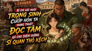 Bị Em Gái Nuôi Trọng Sinh Cướp Hôn Ta Mang Thuật Đọc Tâm Gả Cho Diêm Vương Sĩ Quan Thô Kệch cover