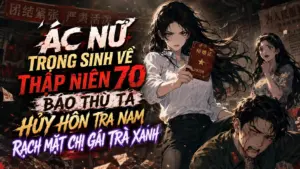 Ác Nữ Trọng Sinh Về Thập Niên 70 Báo Thù Ta Hủy Hôn Tra Nam Rạch Mặt Chị Gái Trà Xanh cover