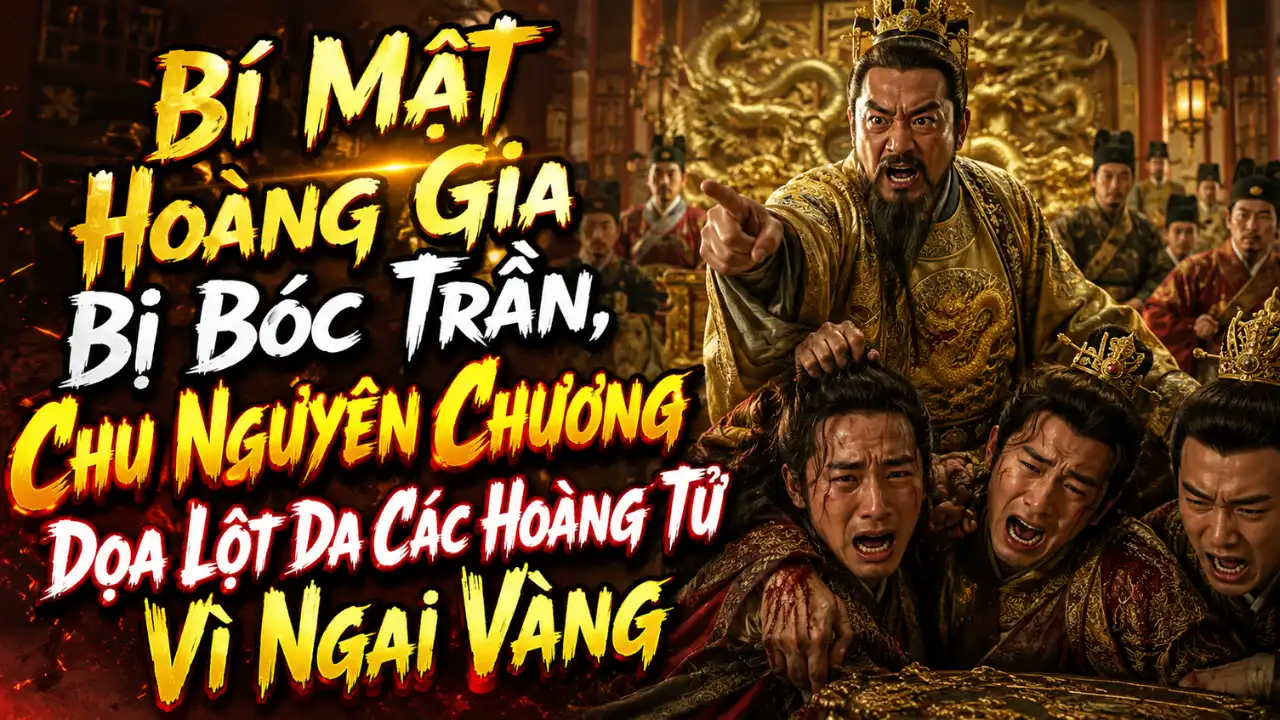 Bí Mật Hoàng Gia Bị Bóc Trần, Chu Nguyên Chương Dọa Lột Da Các Hoàng Tử Vì Ngai Vàng thumbnail