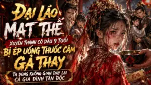ĐẠI LÃO MẠT THẾ XUYÊN THÀNH CÔ DÂU 9 TUỔI BỊ ÉP UỐNG THUỐC CÂM TA DÙNG KHÔNG GIAN DẠY CẢ GIA TỘC cover