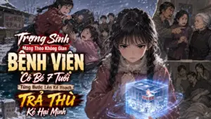 TRỌNG SINH MANG THEO KHÔNG GIAN BỆNH VIỆN CÔ BÉ 7 TUỔI TỪNG BƯỚC LÊN KẾ HOẠCH TRẢ THÙ KẺ HẠI MÌNH cover