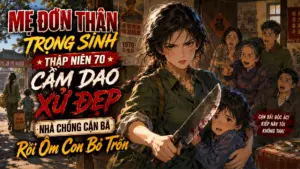 MẸ ĐƠN THÂN TRỌNG SINH THẬP NIÊN 70 CẦM DAO XỬ ĐẸP NHÀ CHỒNG CẶN BÃ RỒI ÔM CON BỎ TRỐN cover
