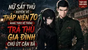 NỮ SÁT THỦ XUYÊN VỀ THẬP NIÊN 70 MANG THEO HỆ THỐNG TRẢ THÙ GIA ĐÌNH CHÚ ÚT CẶN BÃ cover
