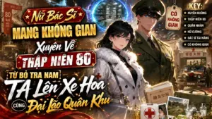 NỮ BÁC SĨ MANG KHÔNG GIAN XUYÊN VỀ THẬP NIÊN 80 TỪ BỎ TRA NAM TA LÊN XE HOA CÙNG ĐẠI LÃO QUÂN KHU cover