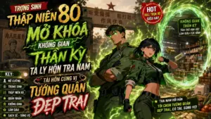 TRỌNG SINH NĂM 80 MỞ KHÓA KHÔNG GIAN THẦN KỲ TA LY HÔN TRA NAM TÁI HÔN CÙNG VỊ TƯỚNG ĐẸP TRAI cover