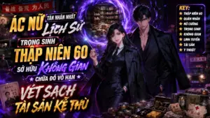 ÁC NỮ TÀN NHẪN NHẤT LỊCH SỬ TRỌNG SINH NĂM 60 SỞ HỮU KHÔNG GIAN CHỨA ĐỒ VÉT SẠCH TÀI SẢN KẺ THÙ cover