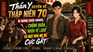 THẦN Y XUYÊN VỀ THẬP NIÊN 70 BỊ MẮNG CHỬA HOANG CHỒNG QUÂN NHÂN VỀ LÀNG VẢ MẶT NHÀ MẸ ĐẺ CỰC GẮT cover