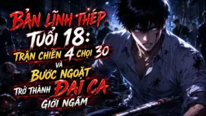 Bản Lĩnh Thép Tuổi 18: Trận Chiến 4 Chọi 30 Và Bước Ngoặt Trở Thành Đại Ca Giới Ngầm cover