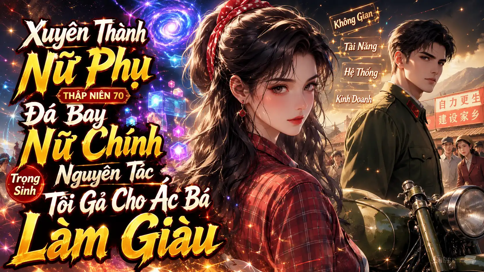 Xuyên Thành Nữ Phụ Thập Niên 70 Đá Bay Nữ Chính Nguyên Tác Trọng Sinh Tôi Gả Cho Ác Bá Làm Giàu thumbnail