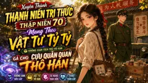 Xuyên Thành Thanh Niên Tri Thức Thập Niên 70 Mang Theo Vật Tư Tỷ Tỷ Gả Cho Cựu Quân Quan Thô Hán cover