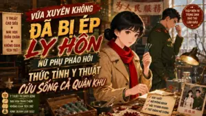 Vừa Xuyên Không Đã Bị Ép Ly Hôn Nữ Phụ Pháo Hôi Thức Tỉnh Y Thuật Cứu Sống Cả Quân Khu cover