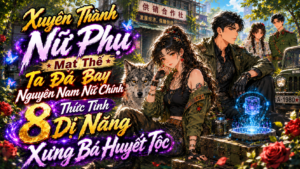 Xuyên Thành Nữ Phụ Mạt Thế Ta Đá Bay Nguyên Nam Nữ Chính Thức Tỉnh 8 Dị Năng Xưng Bá Huyết Tộc cover