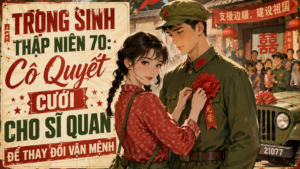 TRỌNG SINH THẬP NIÊN 70: CÔ QUYẾT CƯỚI CHO SĨ QUAN ĐỂ THAY ĐỔI VẬN MỆNH cover