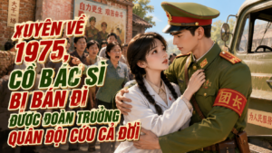 XUYÊN VỀ 1975, CÔ BÁC SĨ BỊ BÁN ĐI ĐƯỢC ĐOÀN TRƯỞNG QUÂN ĐỘI CỨU CẢ ĐỜI cover
