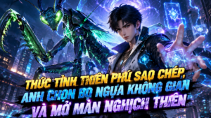 Thức Tỉnh Thiên Phú Sao Chép, Anh Chọn Bọ Ngựa Không Gian Và Mở Màn Nghịch Thiên cover