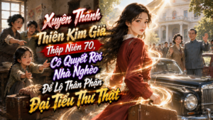 Xuyên Thành Thiên Kim Giả Thập Niên 70, Cô Quyết Rời Nhà Nghèo Để Lộ Thân Phận Đại Tiểu Thư Thật cover