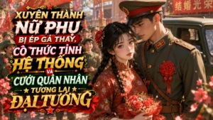 XUYÊN THÀNH NỮ PHỤ BỊ ÉP GẢ THAY, CÔ THỨC TỈNH HỆ THỐNG VÀ CƯỚI QUÂN NHÂN TƯƠNG LAI ĐẠI TƯỚNG cover