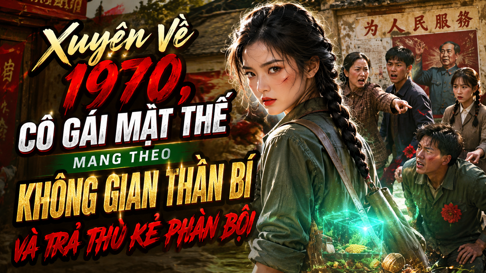 Xuyên Về 1970, Cô Gái Mạt Thế Mang Theo Không Gian Thần Bí Và Trả Thù Kẻ Phản Bội thumbnail