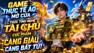 GAME THỰC TẾ ẢO MỞ CỬA THỨC TỈNH NGHỀ TÀI CHỦ CỰC PHẨM CÀNG GIÀU CÀNG BẤT TỬ cover