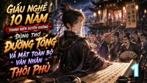 Giấu Nghề 10 Năm, Thanh Niên Xuyên Không Dùng Thơ Đường Tống Vả Mặt Toàn Bộ Văn Nhân Thôi Phủ cover